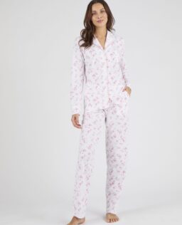 Damart Button-through Jersey Pyjamas