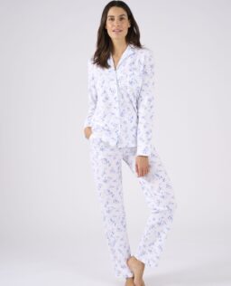Damart Button-through Jersey Pyjamas