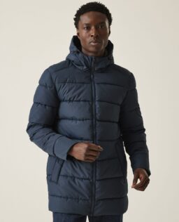 Damart Regatta Lakiver Long Quilted Mens Coat