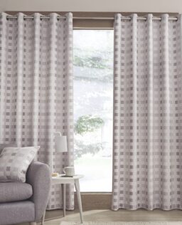 Damart Wilson Check Blackout Thermal Curtains