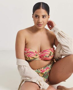 Magisculpt Bandeau Underwired Bikini Top