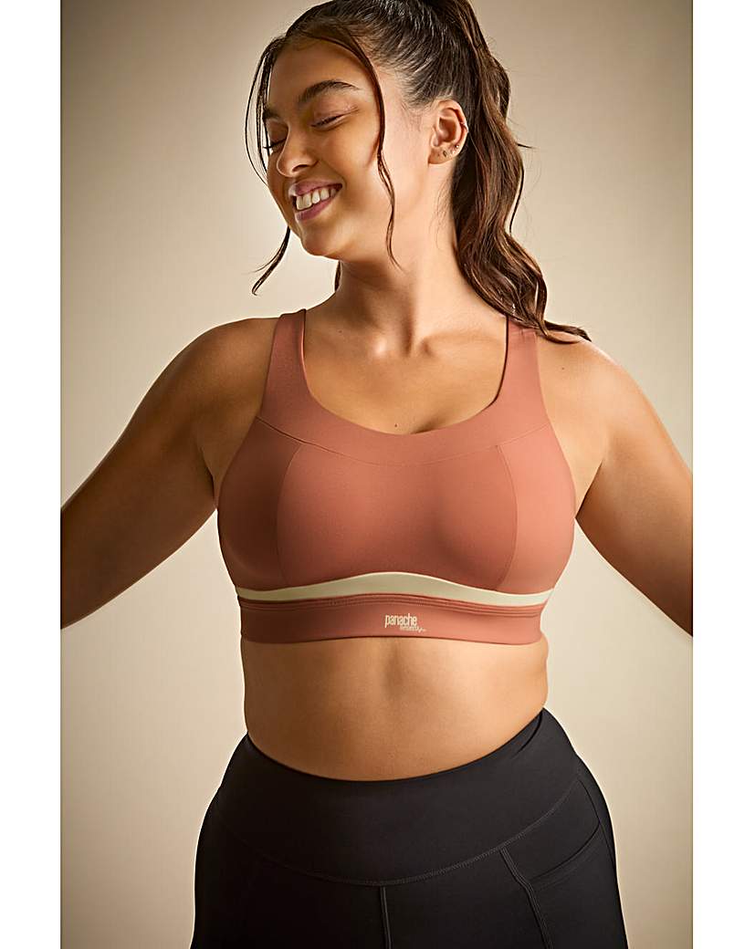 Panache Freedom Non Wired Sports Bra - Polyester - £45.00 - Ref 9818