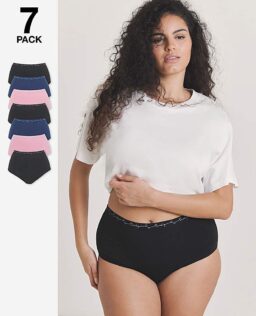 Pretty Secrets 7 Pack Full Fit Brief