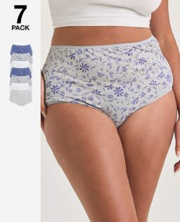 Pretty Secrets 7 Pack Full Fit Knickers