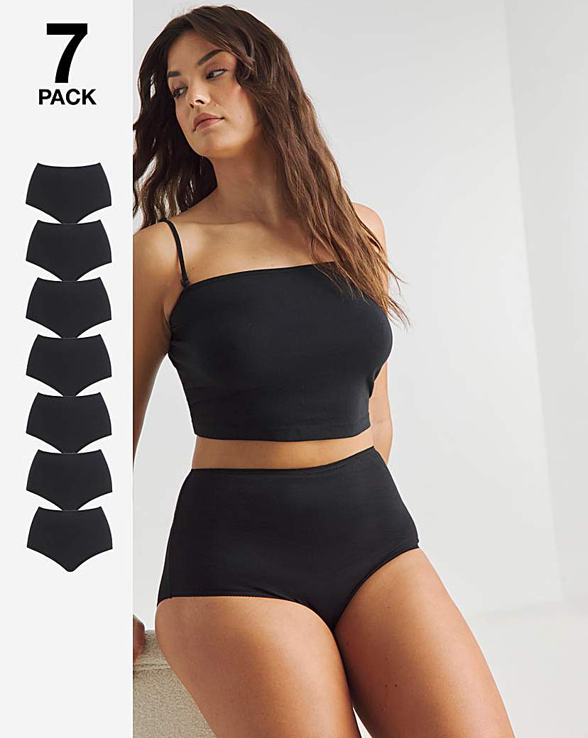 Pretty Secrets 7Pack Full Fit Knickers